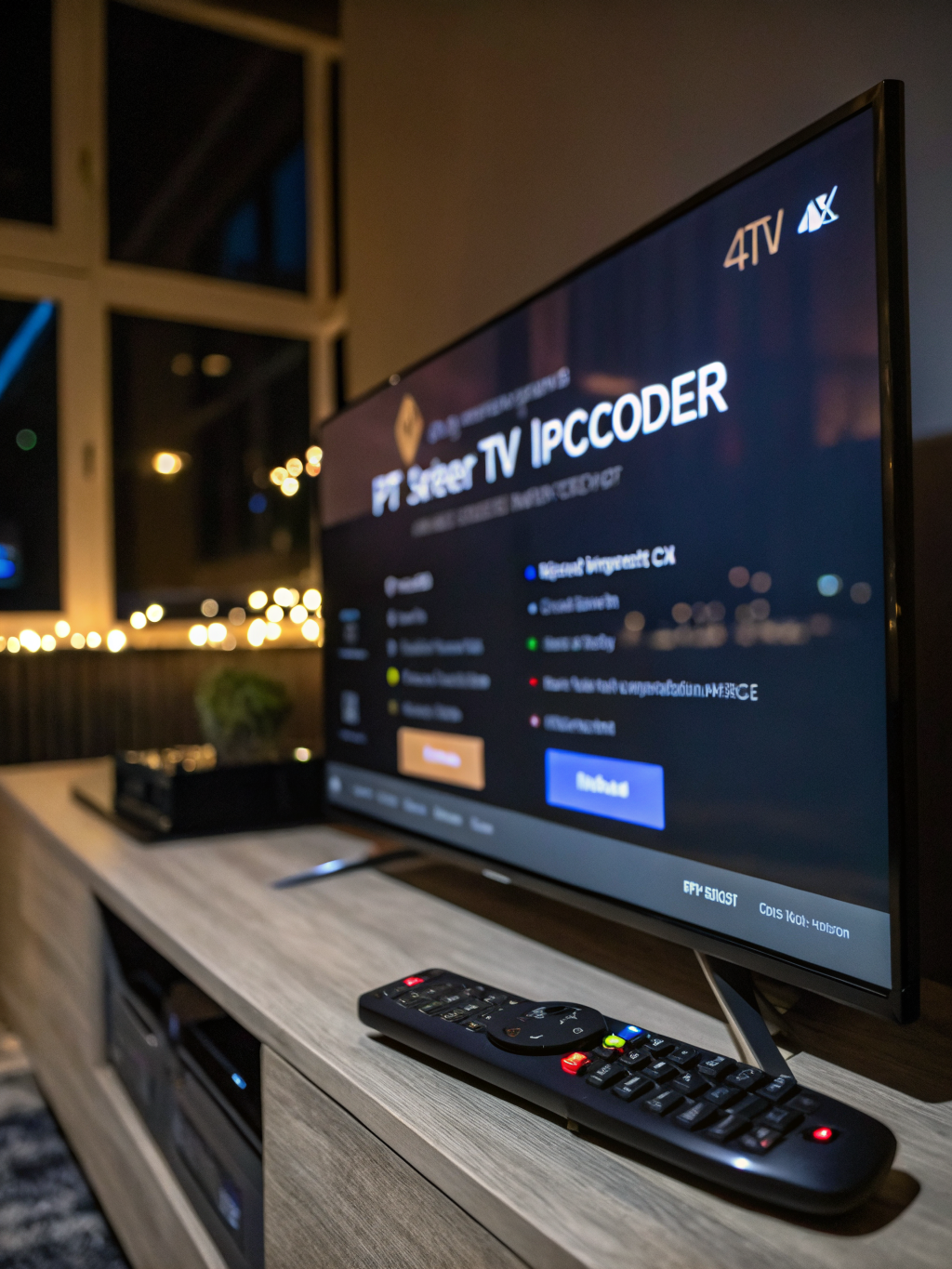 Diagram of a 4K IPTV encoder internal architecture